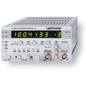 HM8021 - 4 1.6 GHz Universal Counter HM8021 - 4 1.6 GHz Universal Counter