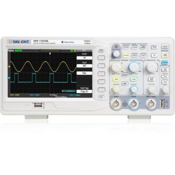 SDS1102CML+ Ψηφιακός Παλμογράφος 100MHz