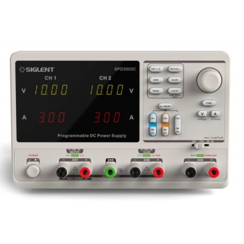 SPD3303C 3 Channels programmable DC power Supply 220W with USB